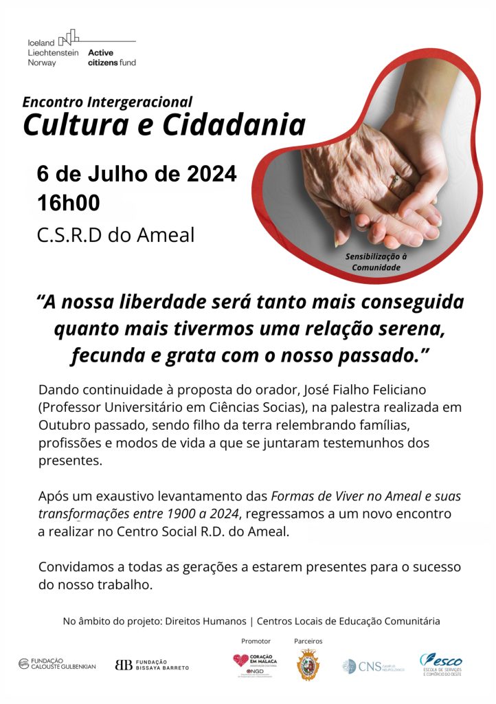 Encontro Intergeracional - Cultura e Cidadania